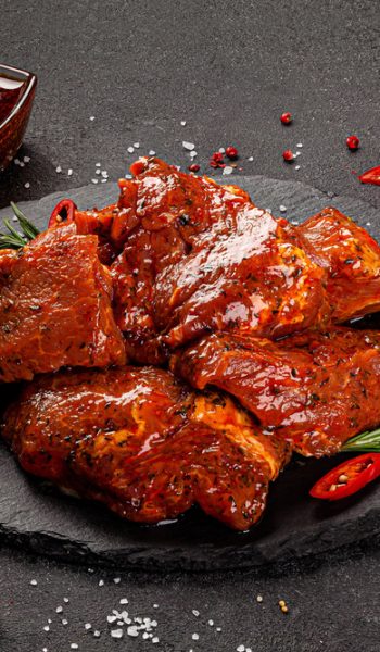 Shooting,For,The,Catalog.,Raw,Meat,Products,,Different,Parts,Of